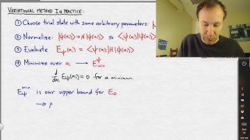 (#6): Variational method: practical summary and tips