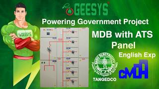 MDB with ATS Panel Board | Main Distribution Board & Auto Transfer Switch (English) | GEESYS