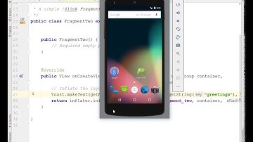 fragment argument passing