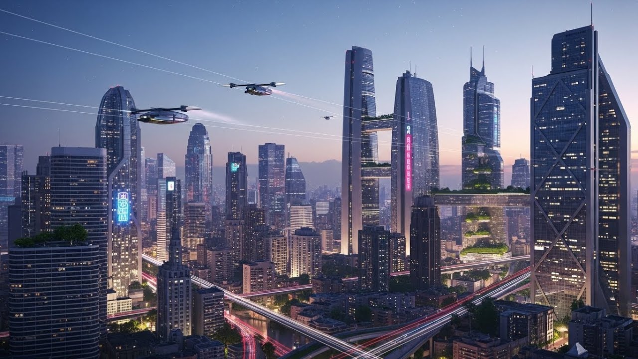 Future Sci Fi City | AI Short Film - YouTube