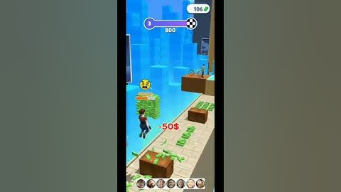 NOOB vs PRO vs HACKER | In Money Run 3D | With Oggy And Jack | Rock Indian Gamer |