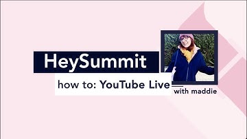 Integrating YouTube Live with HeySummit: Technical Support