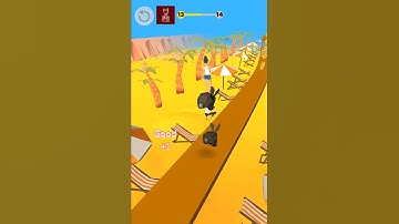 Tower Run | Level 13 | walkthrough solution #Shorts