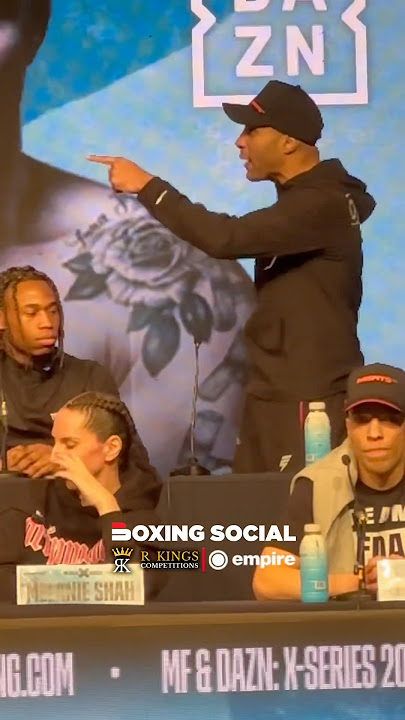 Tommy Hench LOSES IT! Goes Off on Ty Mitchell at Misfits Press Conference 🔥🎥 #misfits #boxing #fyp
