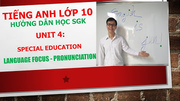 Tiếng Anh lớp 10 - Học SGK - Unit 4 - Language focus - Pronunciation