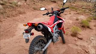 Moab BLM Trails on 2019 Honda CRF 250L