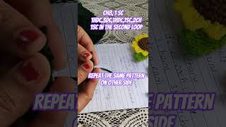 how to crochet small leaf easily #crochet #easy pattern #multiuse