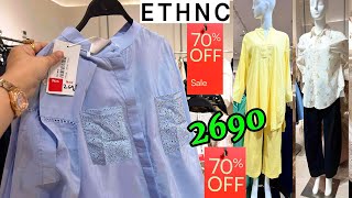 Ethnic Flat 70% 50% Biggest Clearance Sale❤️RawSilk Shirts 2690❤️Ethnic Westren Sale 2026