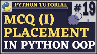 Object Oriented Programming Multiple Choice Questions | Python Tutorial for Beginners | Python