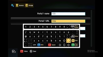 How to set portal url on mag250