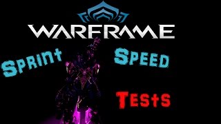 [U16.10.2] Warframe - Sprint Speed [Armored Agility]