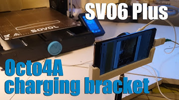 Octo4A wireless charging bracket (Sovol SV06 Plus project)