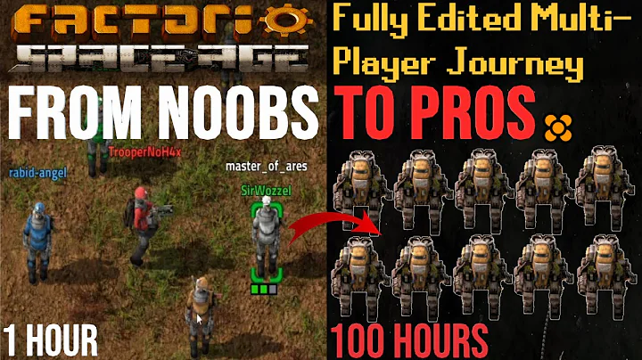 From Noobs to Pros: The 100 Hour Multiplayer Space Age Full Series