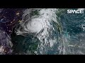 Hurricane Ida nears landfall in NOAA satellite time-lapse