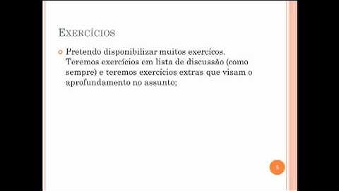 Apresentação da Disciplina Programação Orientada a Objetos