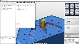 hyperMILL 2020.2 - Function toolpath mirroring