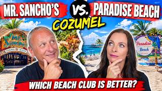 Match Highlights Mr. Sancho's vs Paradise Beach | Which Cozumel Beach Club Should You Book?