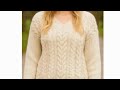 طريقة عمل بلوزة تريكو ضفاير شتوي صوف م موهير للمبتدئين خطوة بخطوة الجزء التاني 