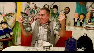THE THREE STOOGES Coffee Commercial with @CurlysGrandson and @threestooges