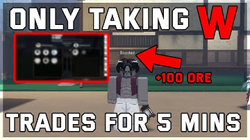 Only Taking W Trades for 5 Minutes | Project Slayers