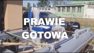 Łódź Kontra 350 - przeróbki cz. 2