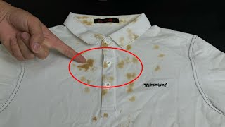 Easy stain removal tricks 簡單的污漬去除技巧 Iinstantly whiten clothes立即讓衣服變白