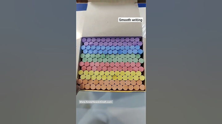 Kores Dustless Chalk piece-White and Color
