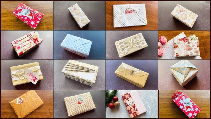 DIY : 3 styles de papiers cadeaux pour Noël