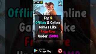 Top 5 Offline & Online Games Like Free Fire - Under 150MB screenshot 1