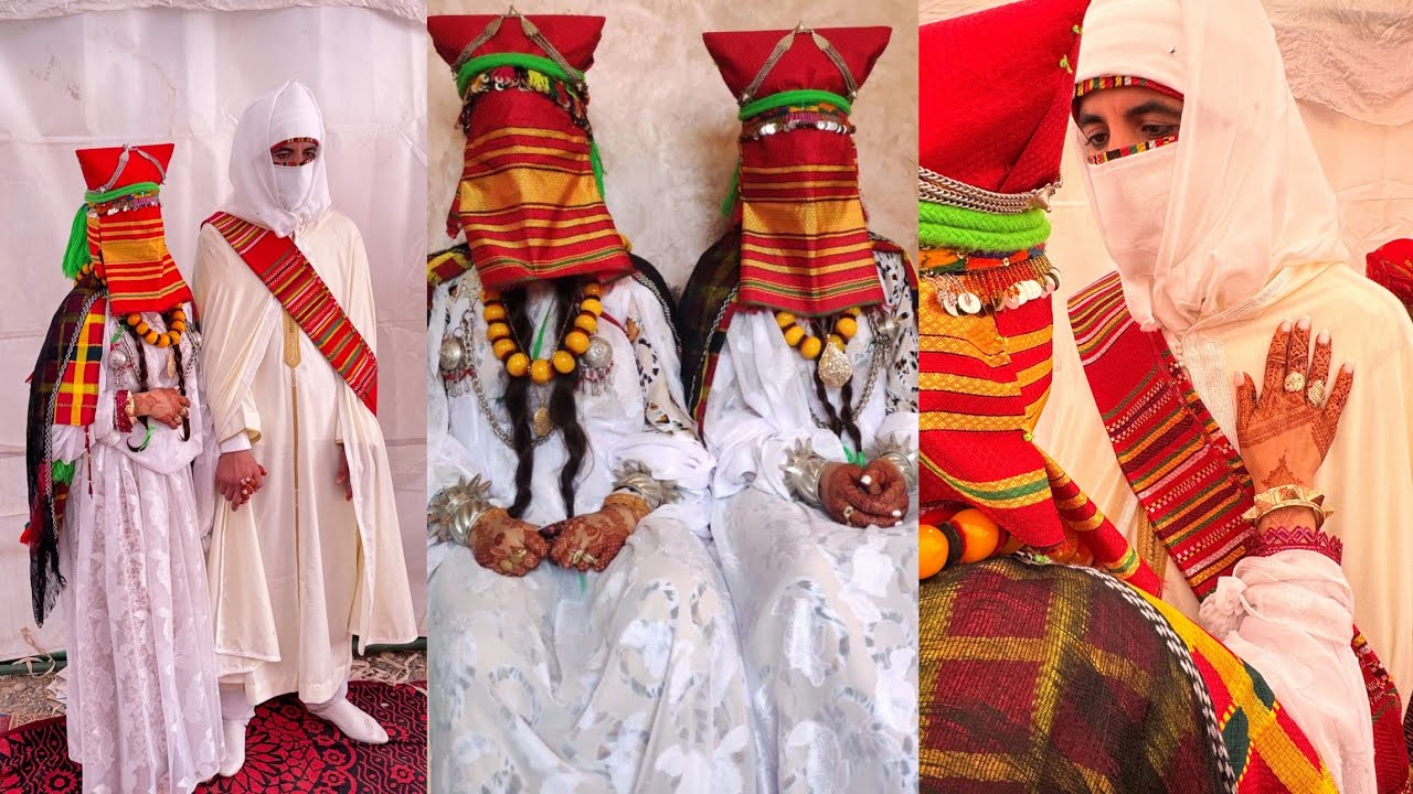 تفاصيل 👀 تقاليد اعراس امازيغ  😍 ⵥ الجنوب الشرقي ❤️ ( أسامر )