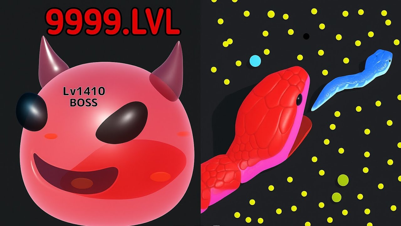 ⚔️ Snake Clash IO vs Clash of Slimes | Who Is the Real King?! 🐍👑