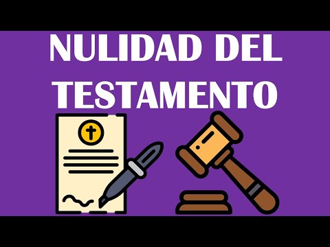 NULIDAD DEL TESTAMENTO