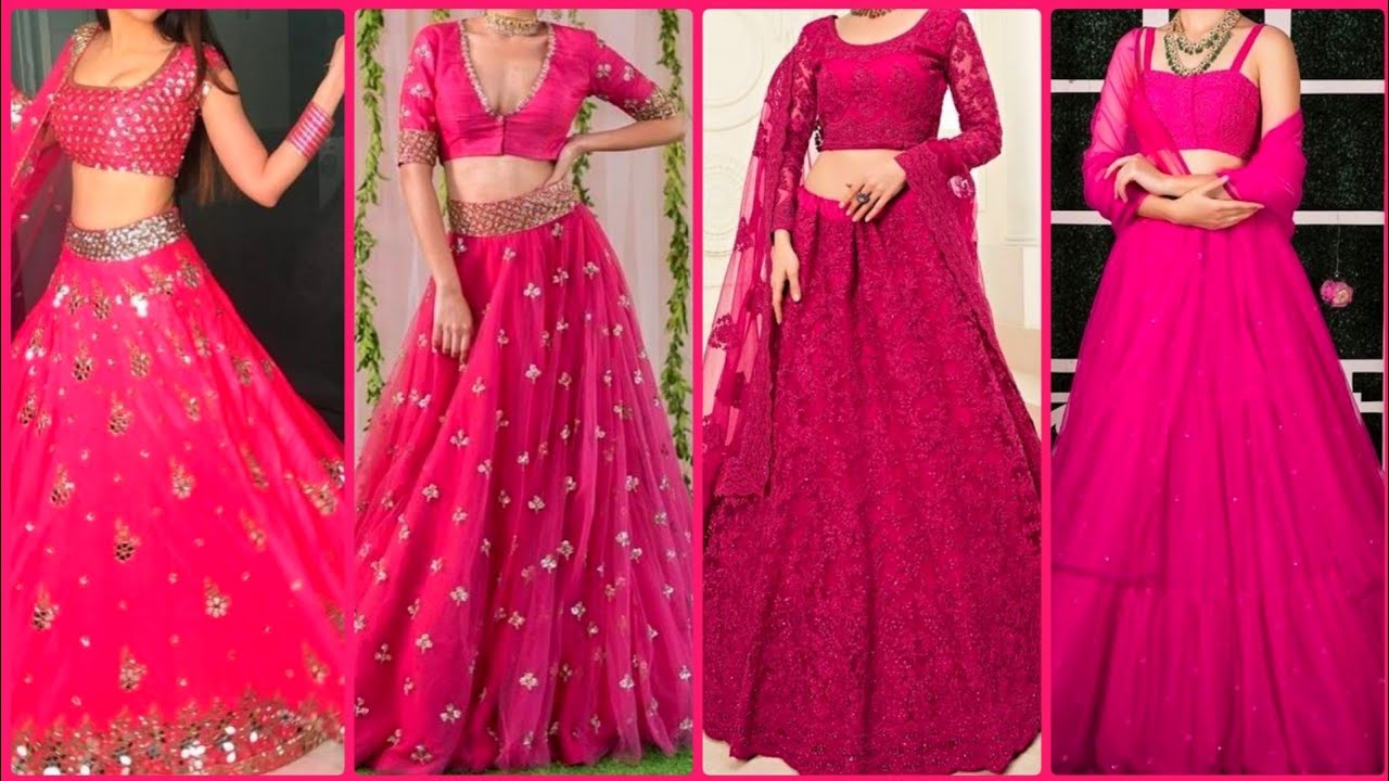 2020 #Pink #Lehenga Choli Designs|#Pink ...