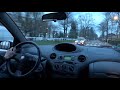 Toyota Yaris 1.3 VVT-i Automatic (2001) - Evening City Drive