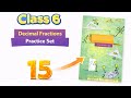Class 6 Practice Set 15 |Chapter 5 Decimal Fractions | Std 6th Maths | 6th Mathematics | Maharashta
