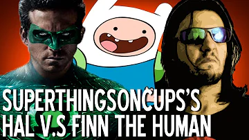 REVIEW TIME! Hal Jordan vs Finn The Human - SuperThingsOnCups