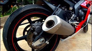 Звук стокового выхлопа ЯМАХИ Р6 2013г/stock exhaust sound Yamaha R6 2013