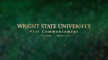 Wright State University Spring Commencement, October 24, 2020