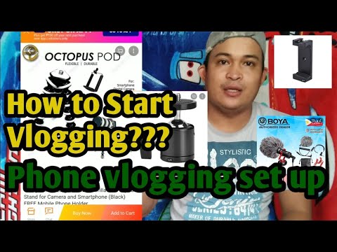 HOW TO START VLOGGING || CHEAP PHONE VLOGGING SET UP || - YouTube
