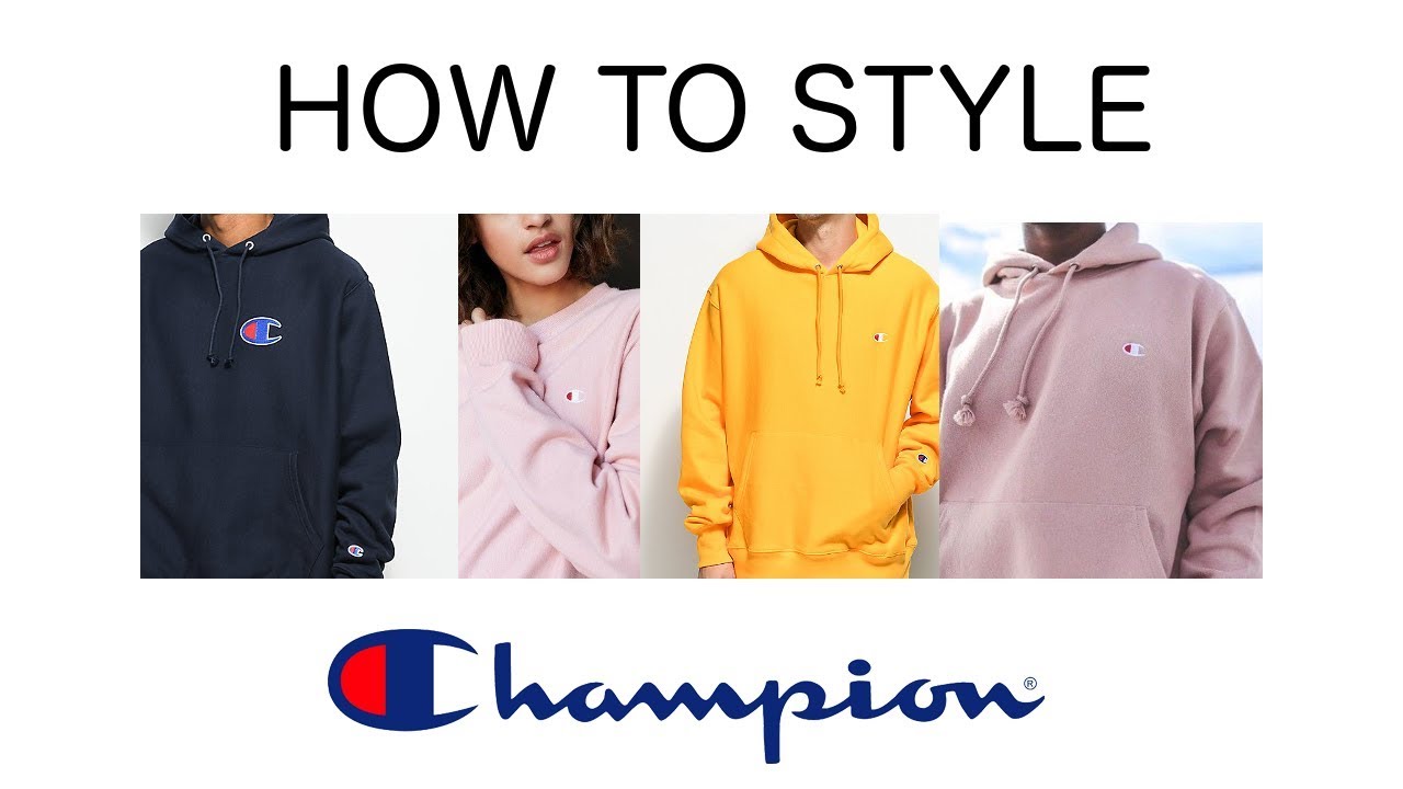 champion hoodie style