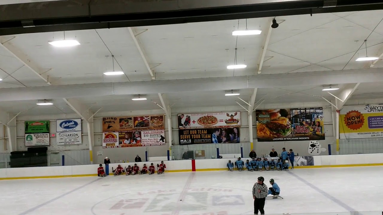 Coulee Frost vs Wisconsin Skeeters Sled Hockey