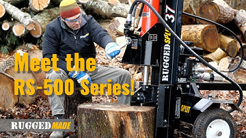 Meet the RuggedSplit 500-Series Log Splitter by RuggedMade