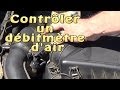 Contrôler / tester un débitmètre d'air sans démontage