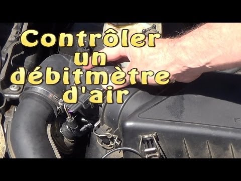 Contrôler / tester un débitmètre d'air sans démontage