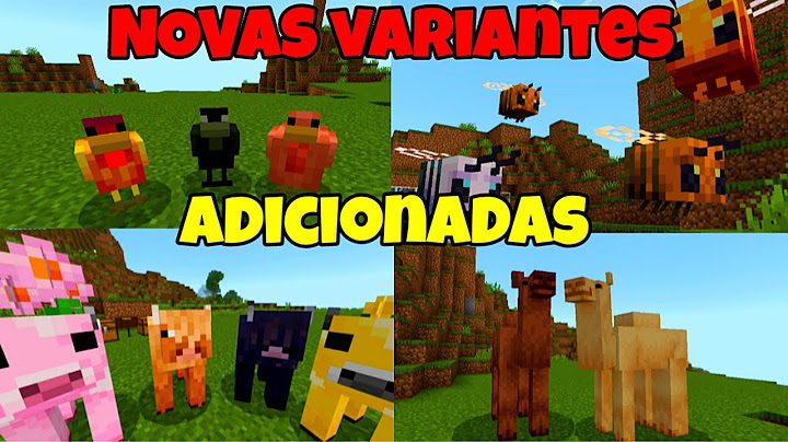 Minecraft Com VARIANTES QUE A MOJANG NUNCA FEZ!!