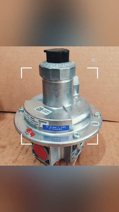 Input pressure range is from 5-500 mbar Dungs pressure regulator for gas fired burner #FRS503