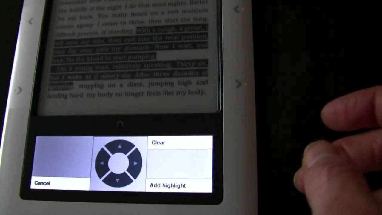 Nook eReader Review outside the US Part 2 YouTube