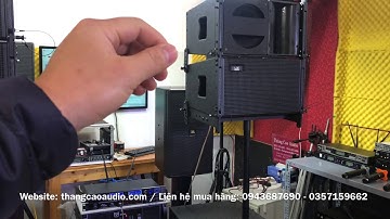 Dàn Sự Kiện Nhỏ 200-300 khách Line Array Lx acoustic LA10, Sub LA18 "Rất Chất "