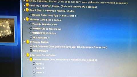 Pokemon XY PowerSaves 3DS Codes Update 3/27/14