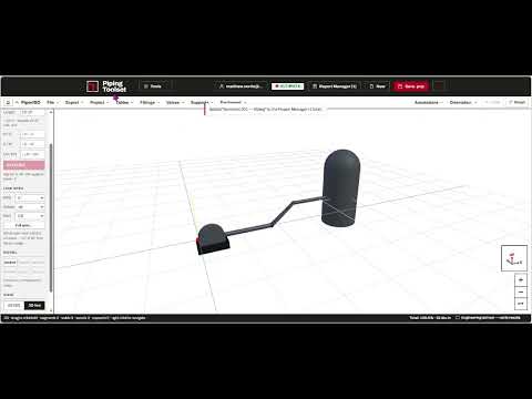 Video demo: PiperISO - Free Isometric Pipe Drawing Tool - ASME B31.3 Online Piping Isometric Drawing Generator